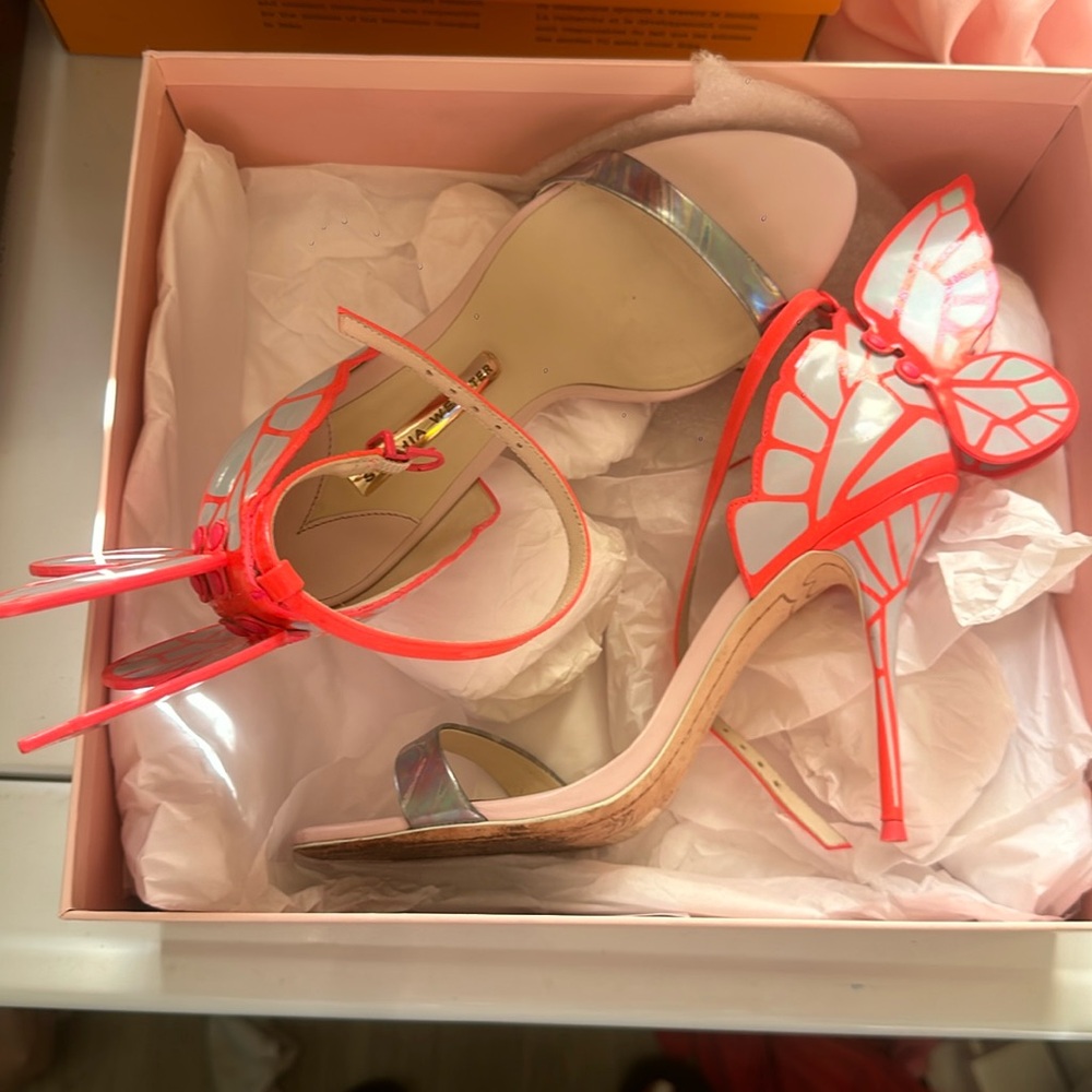 Sophia Webster Butterfly Heels Size 39